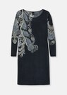 Strickkleid mit Paisley-Print thumbnail 1