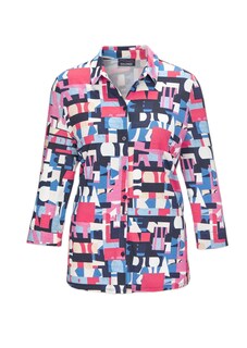 Ausdrucksstarke Jerseybluse mit Stretchanteil thumbnail 4
