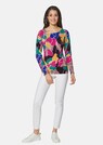 Der Rundhals-Pullover mit farbenfrohem Druck thumbnail 2
