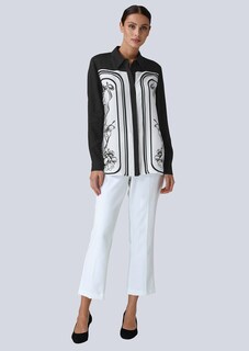 Bluse mit verdeckter Knopfleiste thumbnail 2