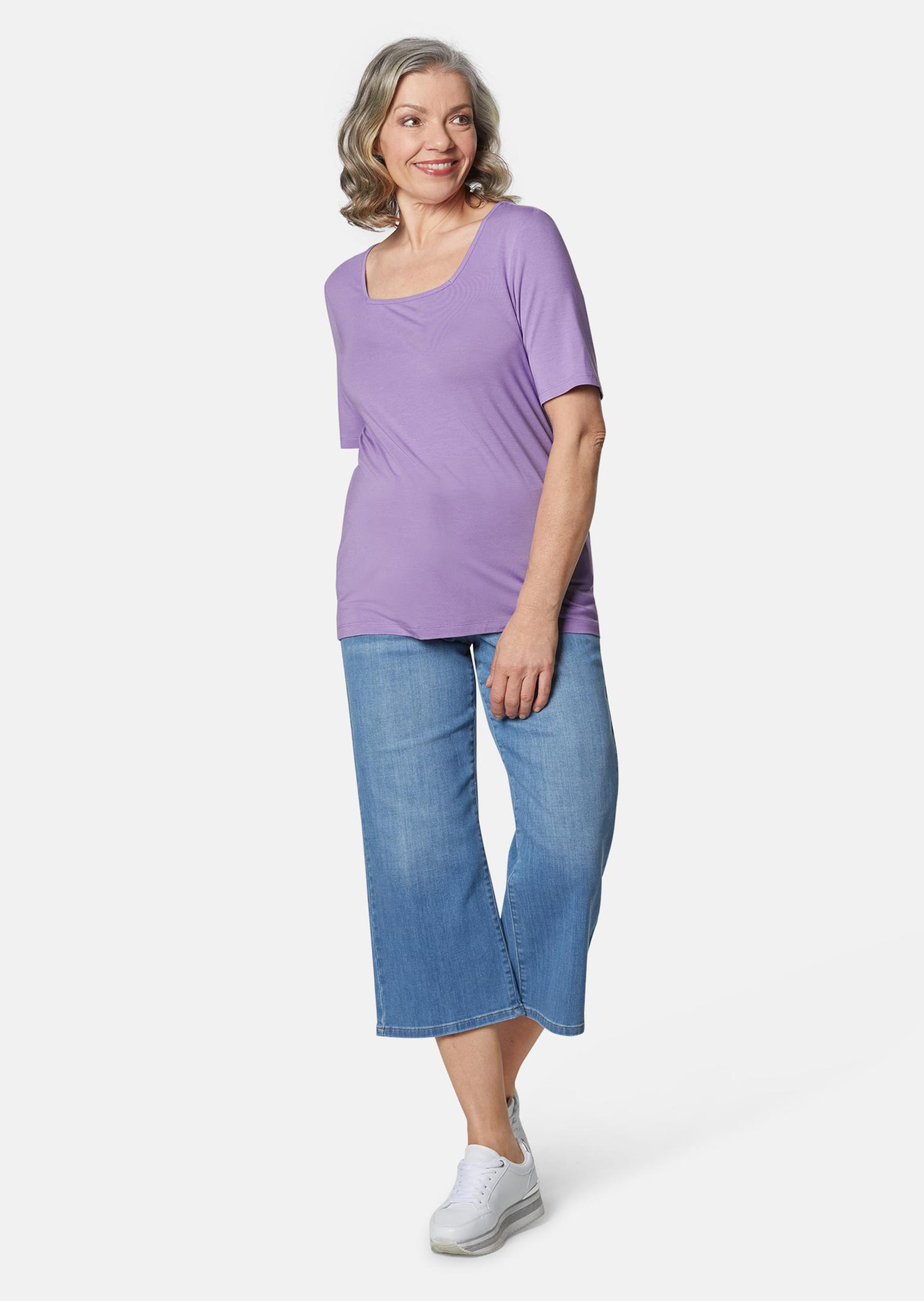 Le T-shirt - mauve - Gr. 26 de Goldner Fashion