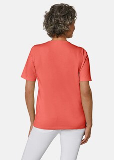 T-shirt à encolure arrondie en crochet thumbnail 3