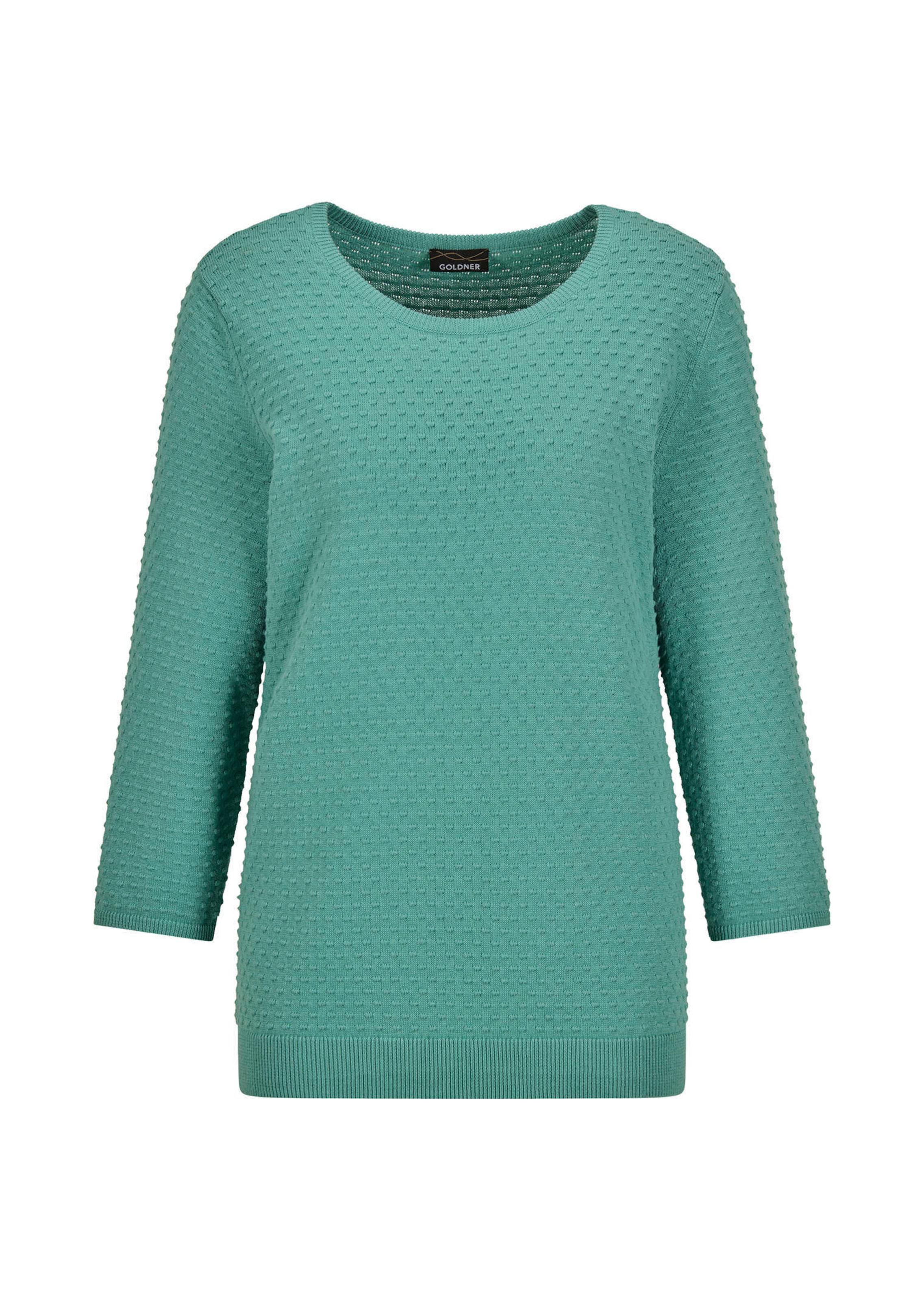 Tricot pullover met stippenmotief