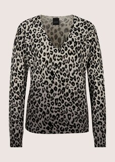 Pull en laine vierge à motif léopard thumbnail 6