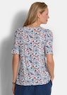 Jersey-Shirt mit U-Boot-Ausschnitt thumbnail 3