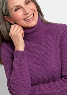Warmer Strickpullover mit Rollkragen thumbnail 5