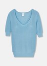 Knitted jumper with short sleeves thumbnail 6