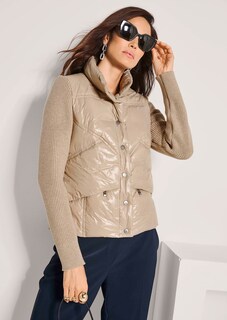 Steppjacke mit Strick-Einsätzen thumbnail 4