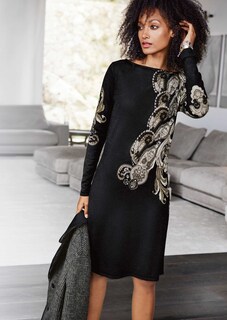 Robe en maille. Laine de mérinos thumbnail 7