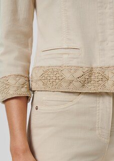Jeansjacke mit Spitze thumbnail 5