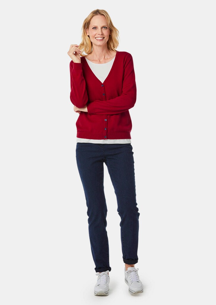 Hochwertige Strickjacke in zeitloser Optik