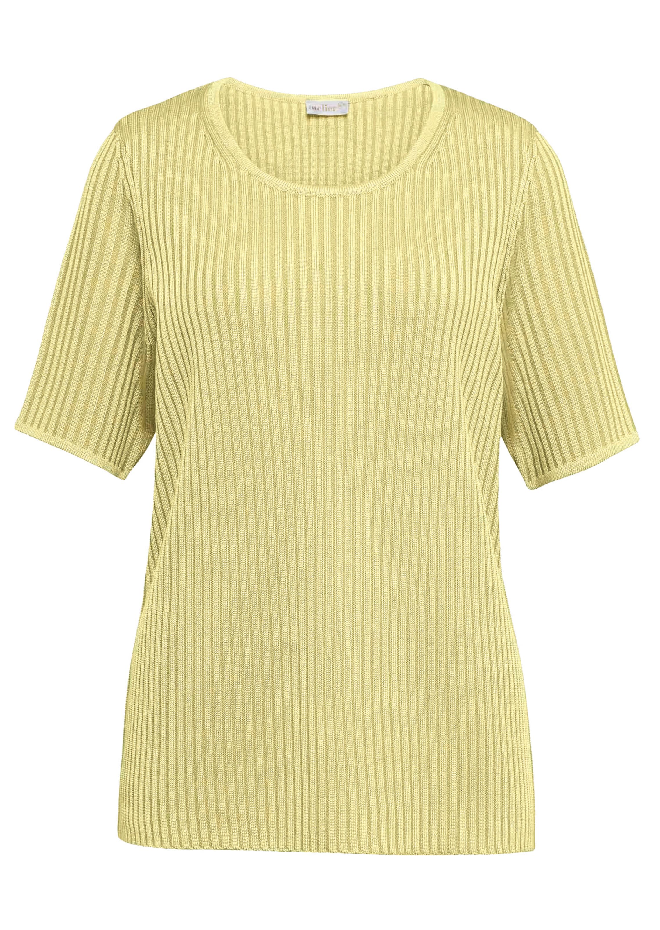 Pflegeleichter Pullover in hochwertiger Rippenstruktur