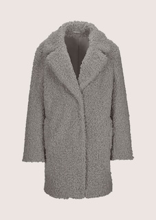 Teddy-Mantel mit Reverskragen thumbnail 6