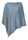 Knitted poncho made from pure cashmere thumbnail 1