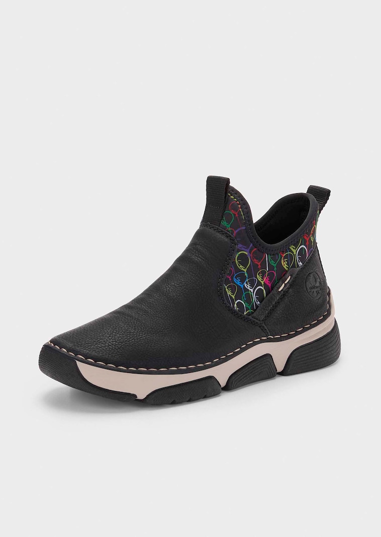 Stiefeletten mit Elastik-Einsatz