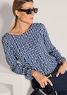 Blouse met grafische print thumbnail 4