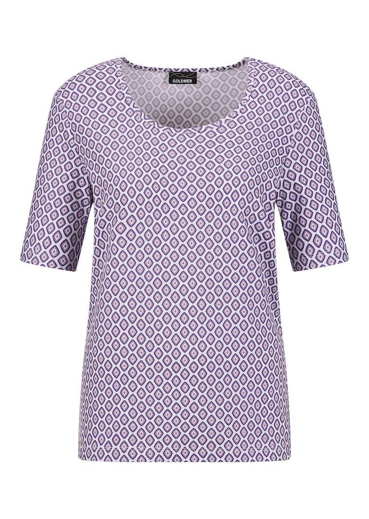 T-shirt en jersey avec imprimé minimaliste