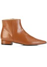 Leder-Boots mit seitlichem Reißverschluss thumbnail 4