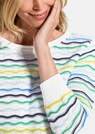 Pflegeleichter Strickpullover mit Wellenmuster thumbnail 5