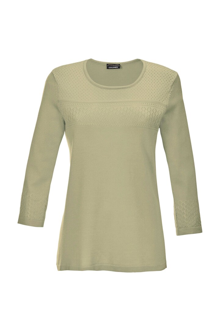 Pullover mit schönem Ajourmuster