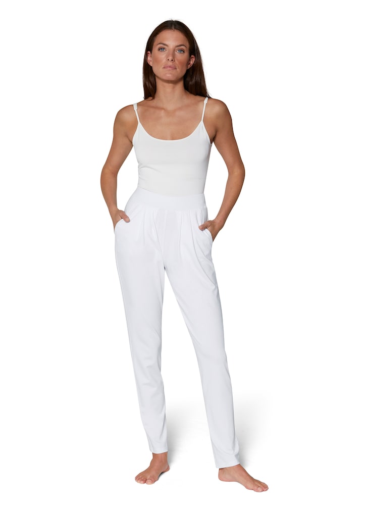 Tapered wellness trousers 1