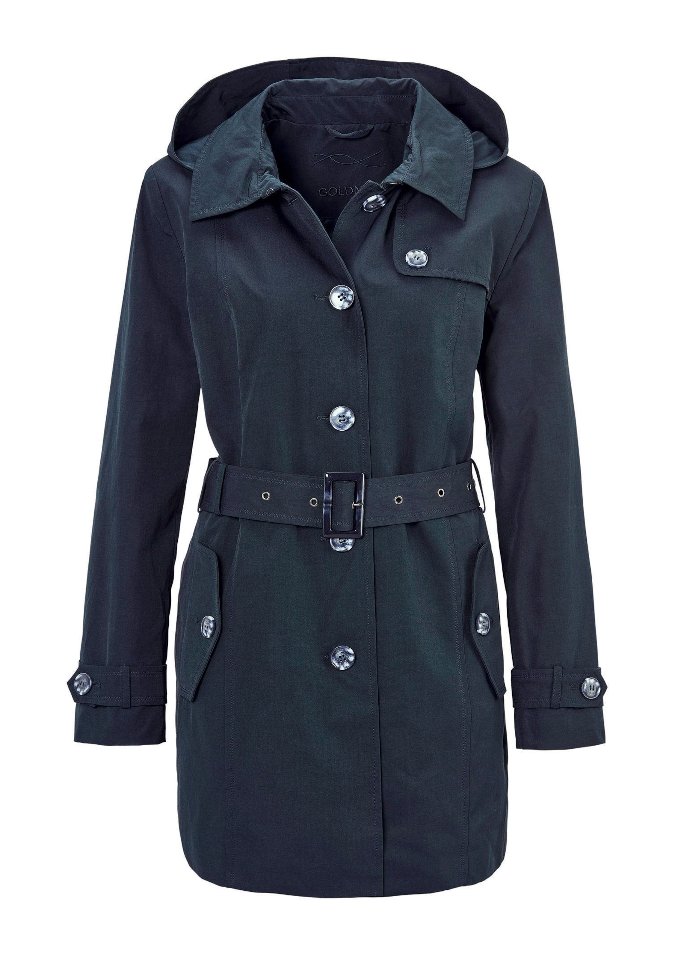 Manteau court style trenchcoat