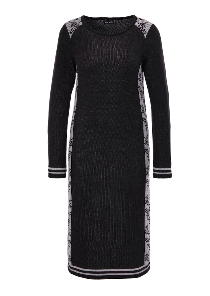Jacquard Strickkleid 5