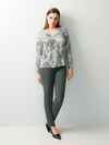 Bluse mit kleinem V-Ausschnitt thumbnail 7