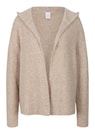 Strickjacke mit Kapuze in Bouclé-Optik thumbnail 6
