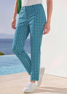 Pantalon imprimé LOUISA avec imprimé minimaliste thumbnail 7