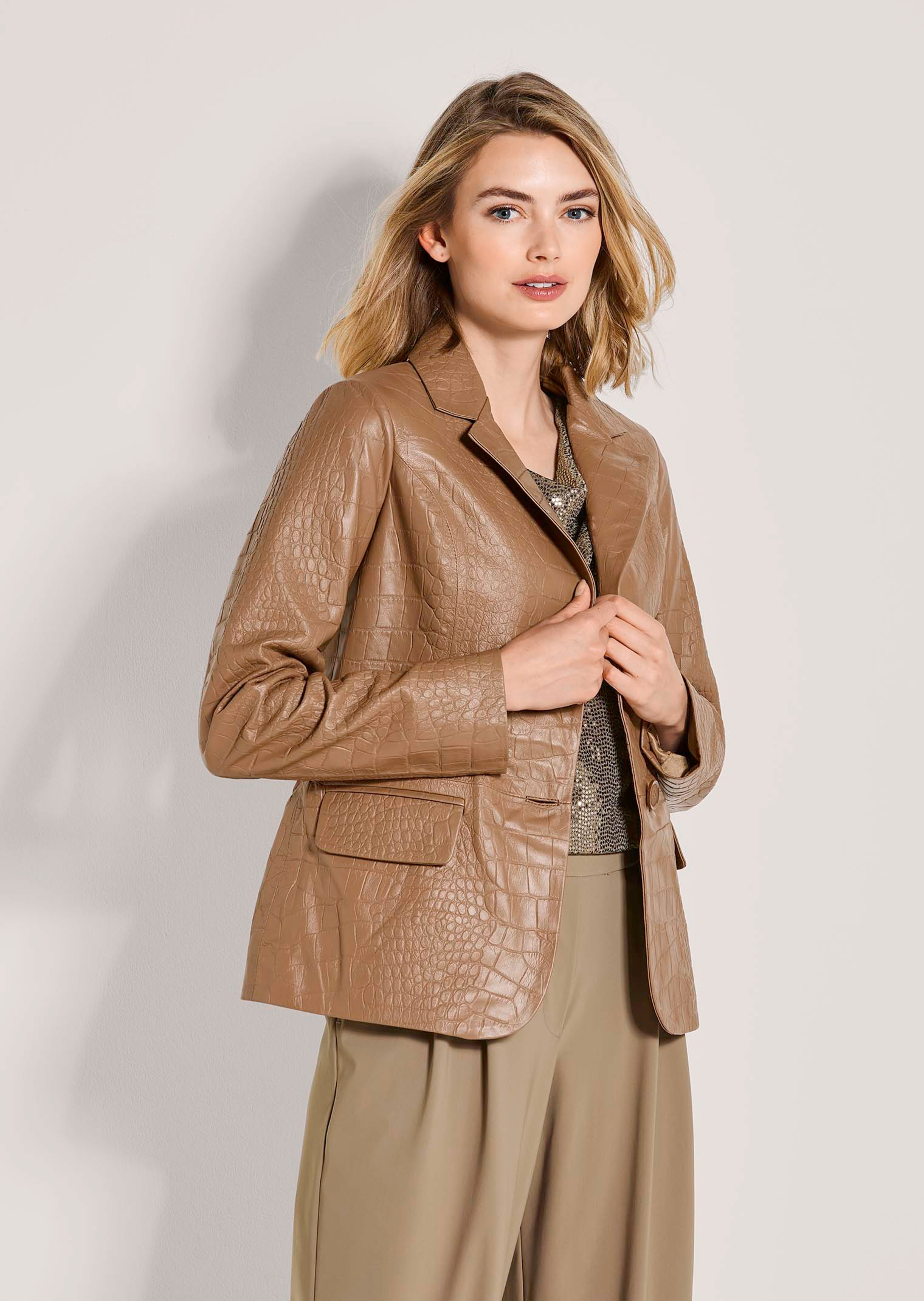 Lederblazer