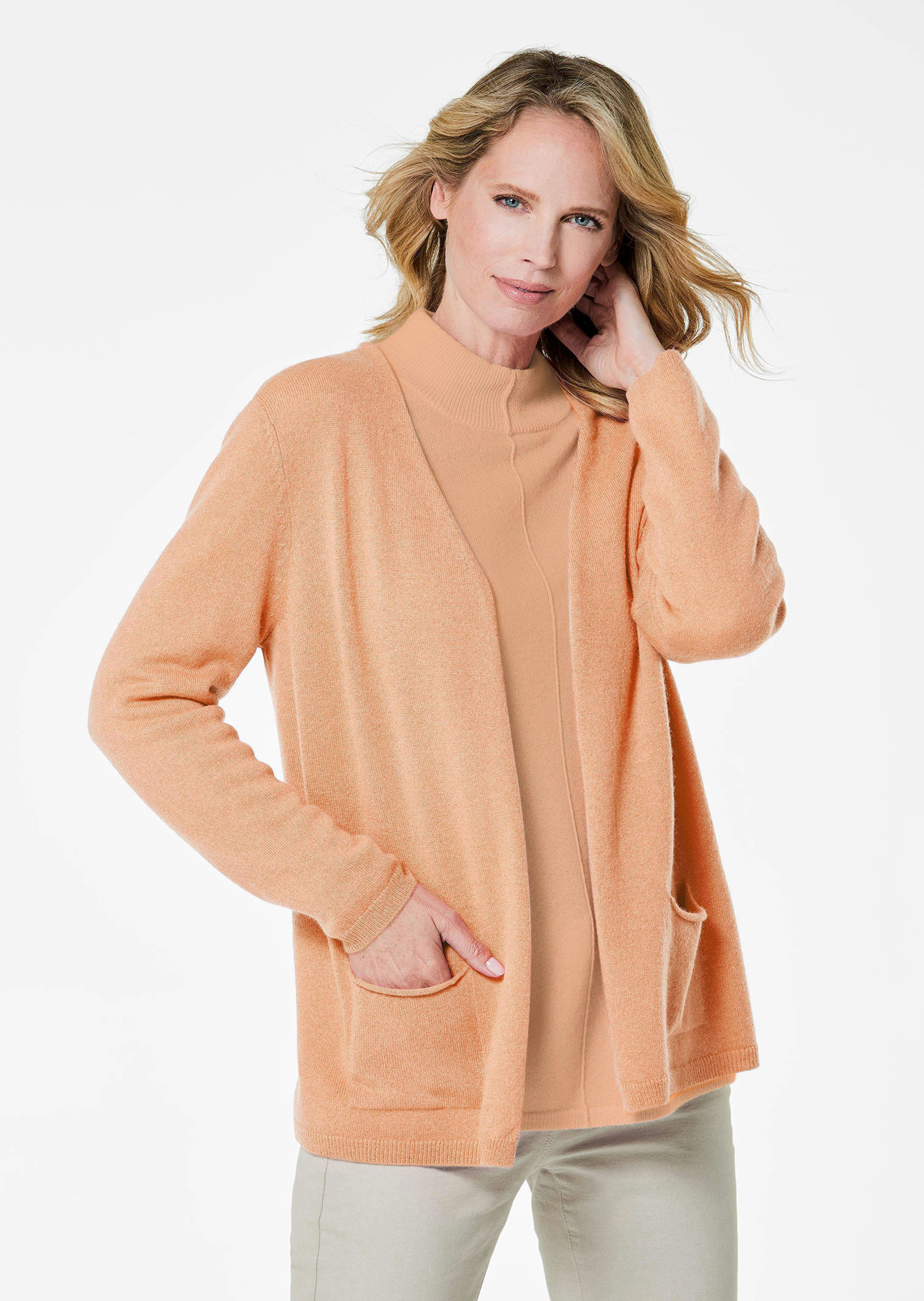 Cardigan long en cachemire