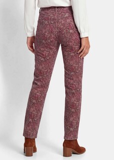 Corduroy broek LOUISA met paisleymotief thumbnail 3