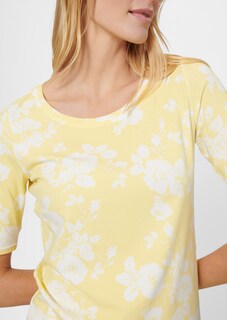 T-shirt avec splendide motif floral thumbnail 5