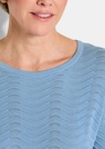 Pull en tricot structuré, à motif ondulé thumbnail 5