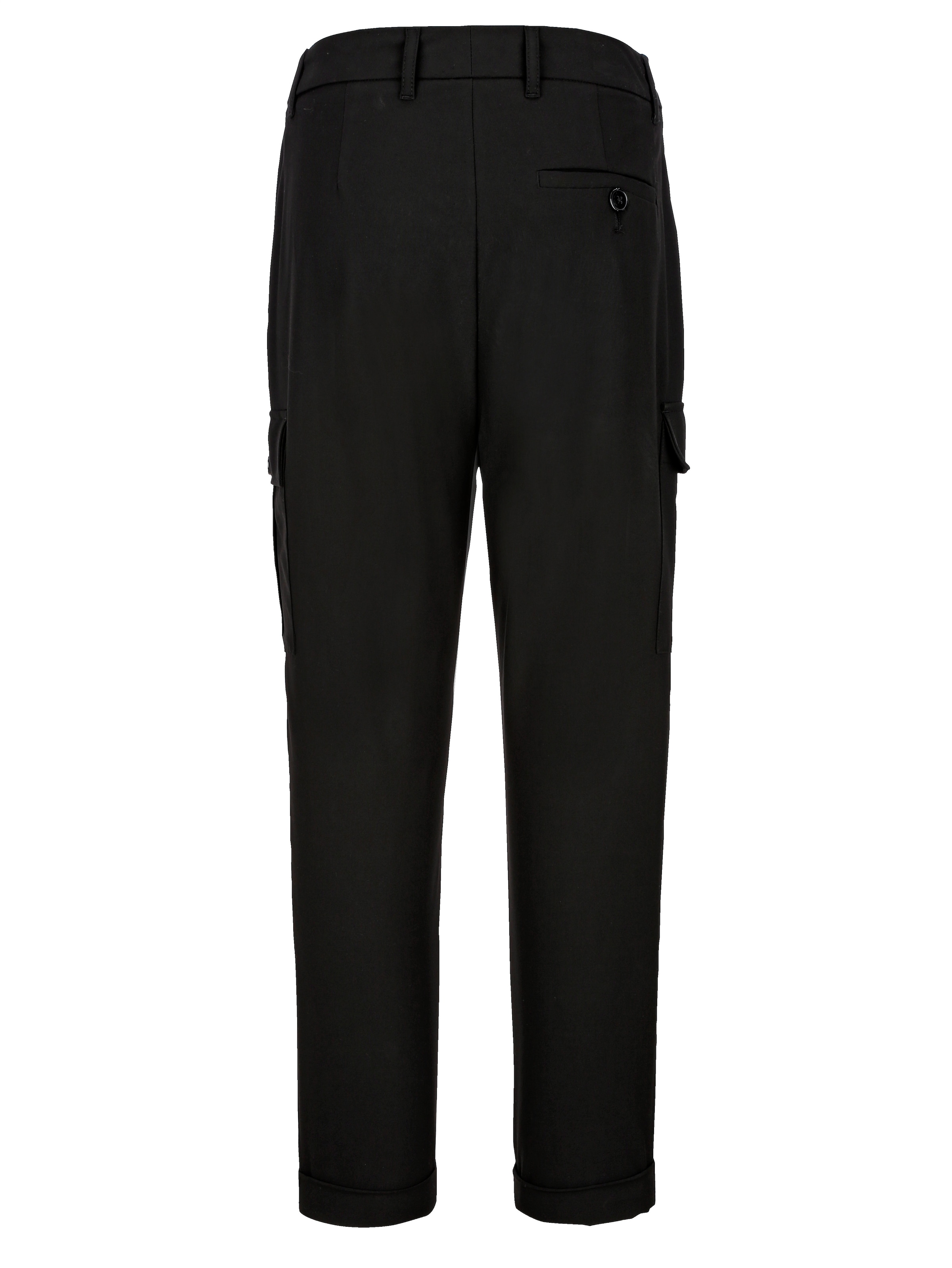 Cargohose mit aufgesetzten Taschen