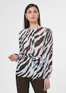 Tunika mit Zebra-Print thumbnail 1