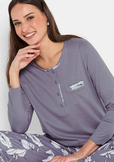 Pyjama aus Baumwolle und Modal thumbnail 3