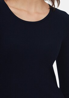 Rippenpullover mit 3/4-Ärmel thumbnail 4