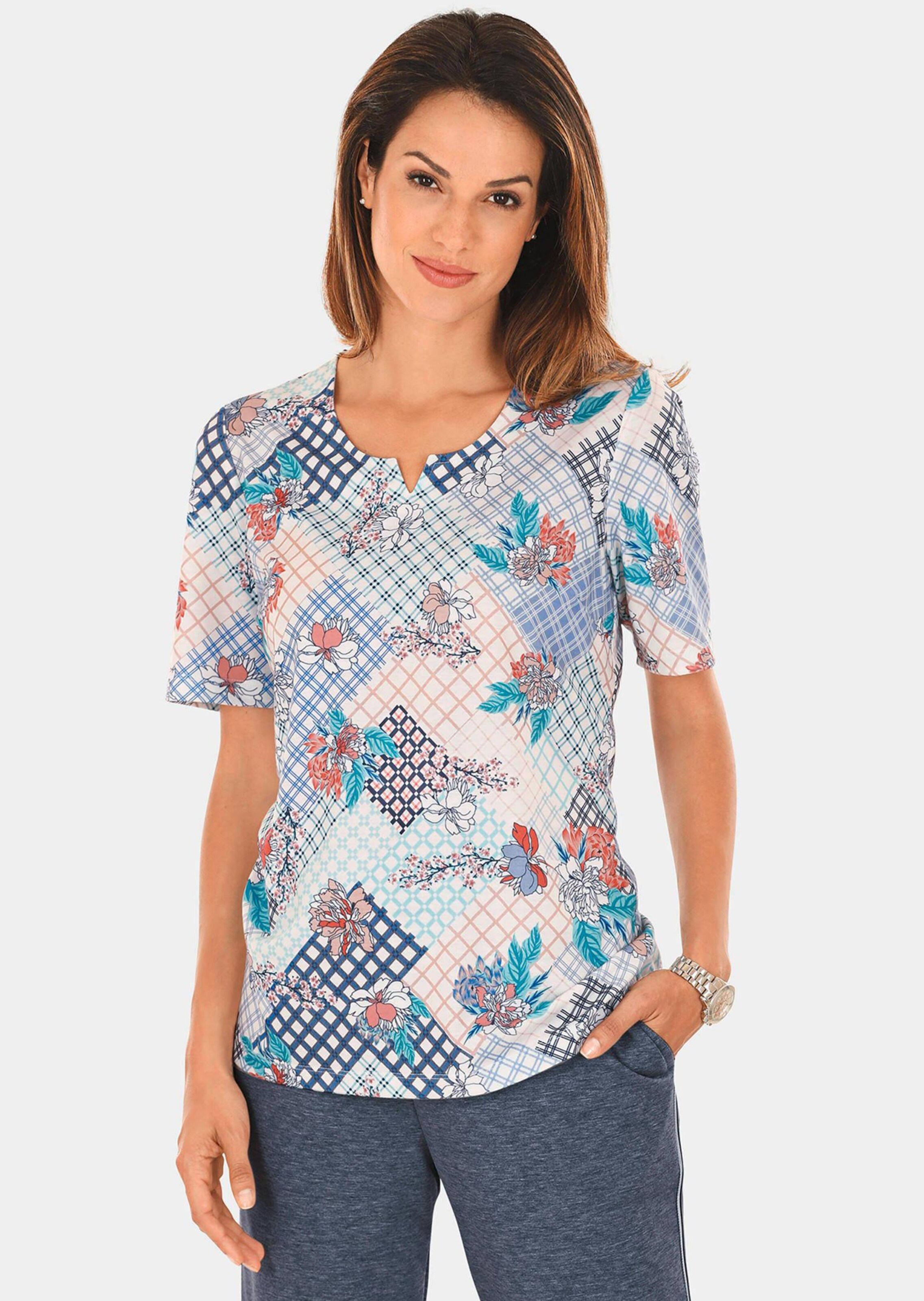 Trageangenehmes Shirt mit modernem Druck