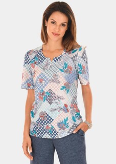 Trageangenehmes Shirt mit modernem Druck thumbnail 1