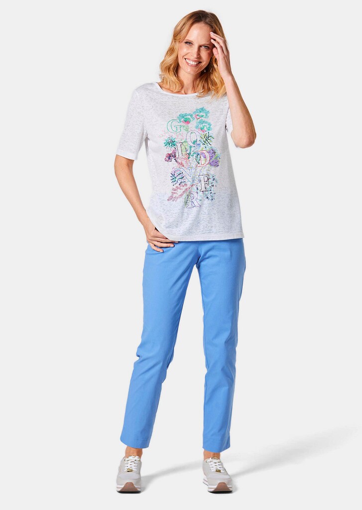Bezauberndes Druckshirt mit Motivdruck