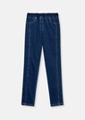Schmale Schlupf-Jeans aus innovativem Sweat-Denim thumbnail 6