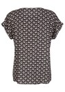 Bluse mit grafischem Druck thumbnail 7