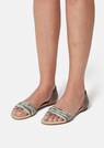 Leder-Sandalette mit offenen Seitenpartien thumbnail 1