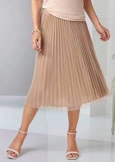 Jupe plissée en maille scintillante thumbnail 7