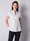 V-neck blouse thumbnail 1
