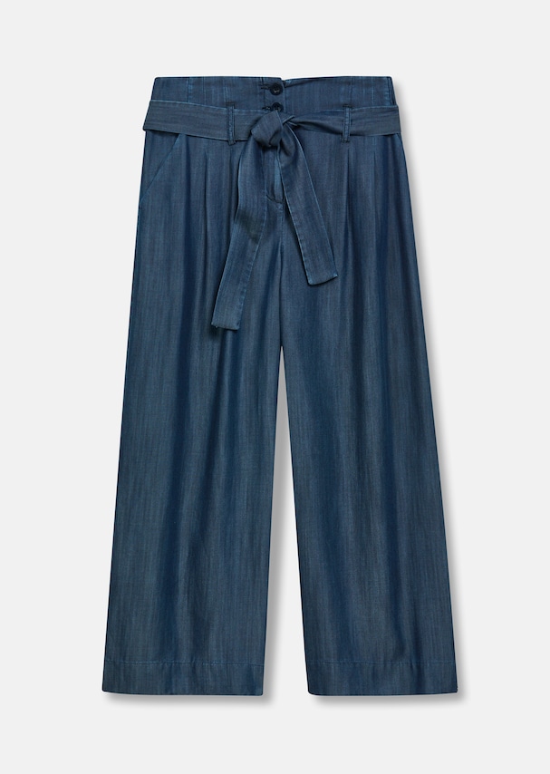 Wide, lightweight summer trousers 5