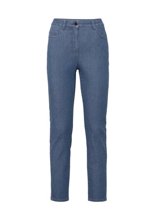 blau 7/8-jeans Bella van superstretch voor veel bewegingsvrijheid