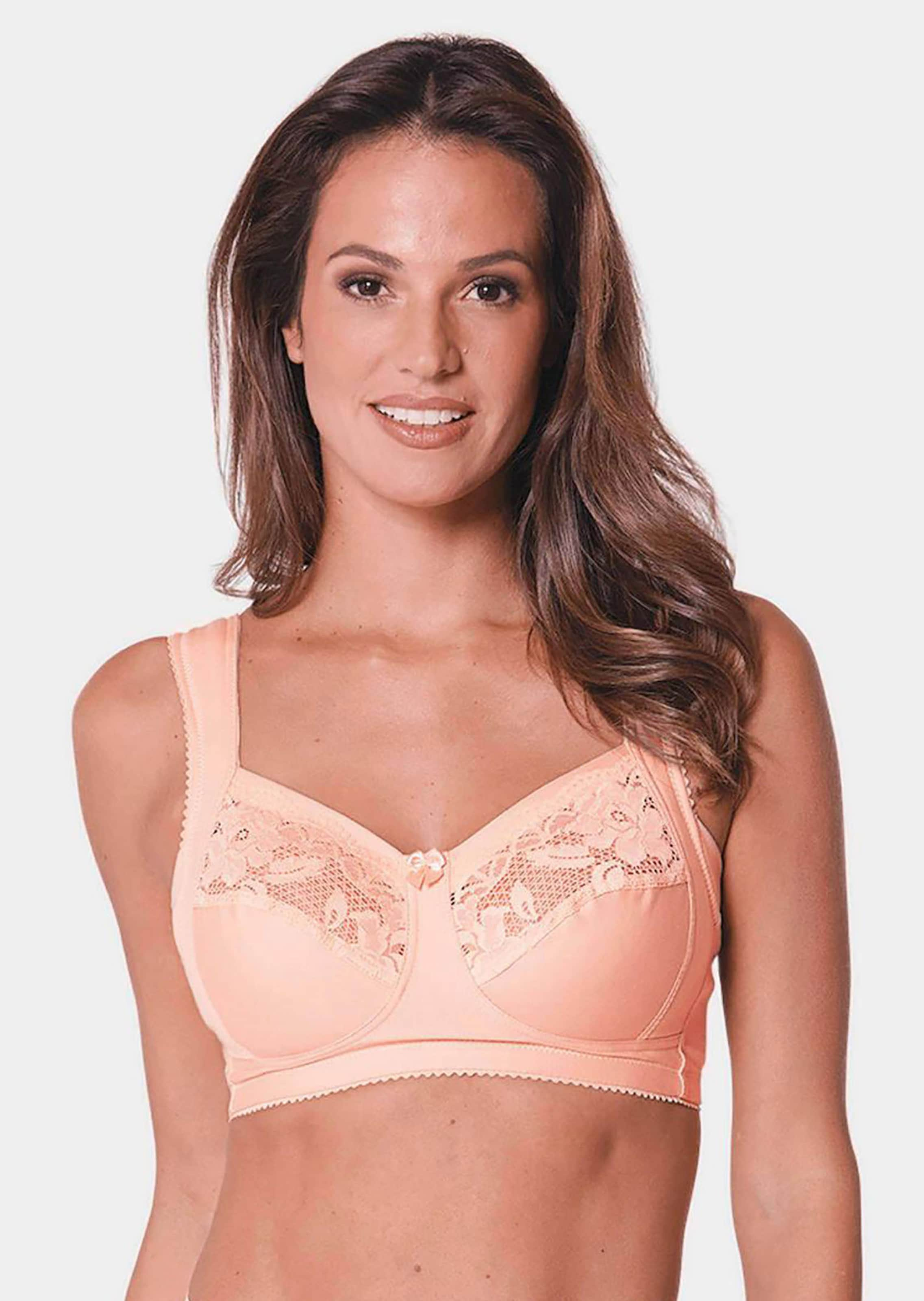 Soutien-gorge en coton et dentelle